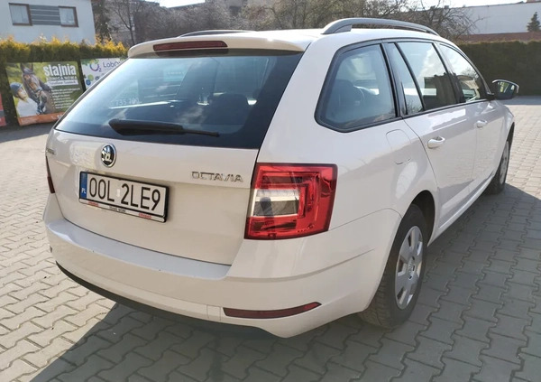 Skoda Octavia cena 28974 przebieg: 252472, rok produkcji 2018 z Kosów Lacki małe 29